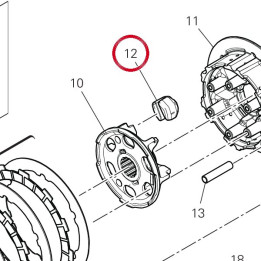 Caoutchouc 70011501A — réf. 70011501A | Ducati Store