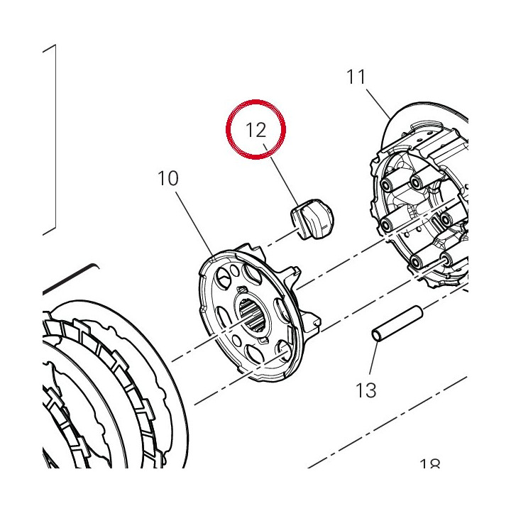 Caoutchouc 70011501A — réf. 70011501A | Ducati Store