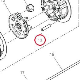 Goupille 86010232A — réf. 86010232A | Ducati Store
