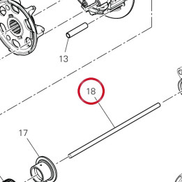 Tige de commande embrayage — réf. 11712132A | Ducati Store
