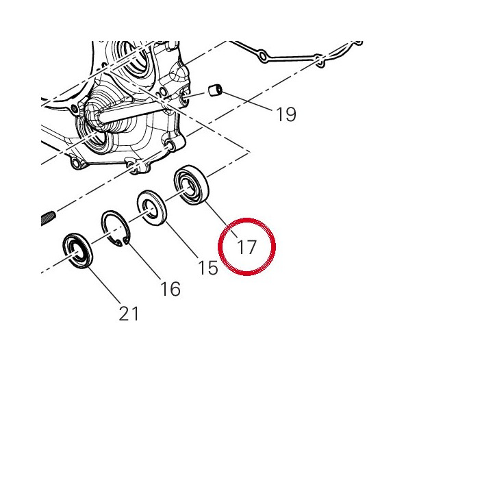 Roulement 70250591C — réf. 70250591C | Ducati Store