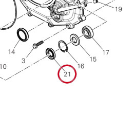 Bague etancheite 15X30X4.5 — réf. 93043131A | Ducati Store