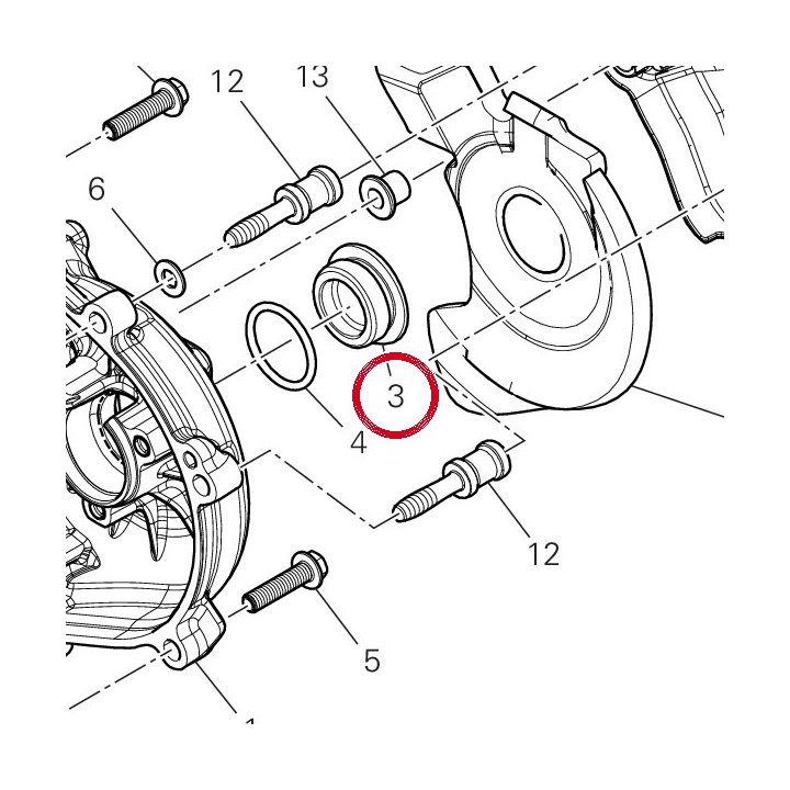 Bouchon 78011571A — réf. 78011571A | Ducati Store