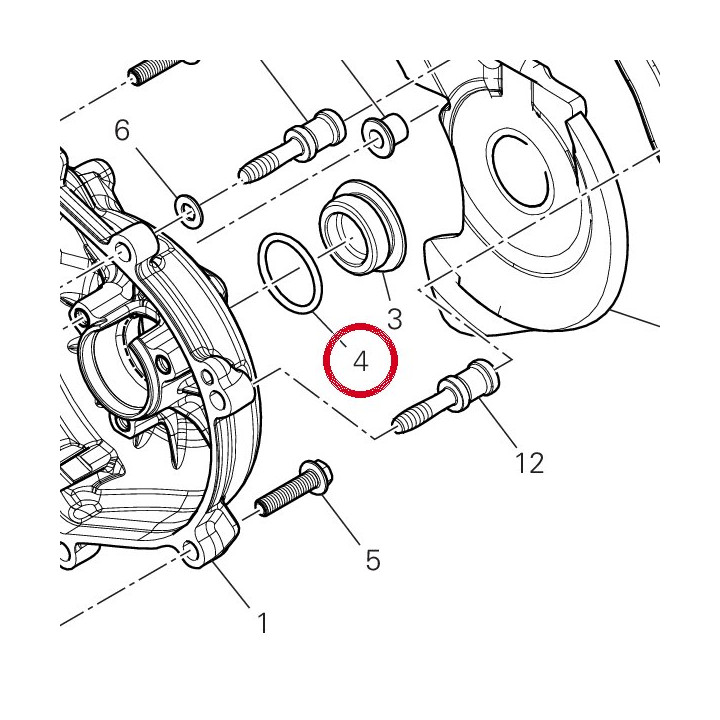 Joint torique 88643511A — réf. 88643511A | Ducati Store