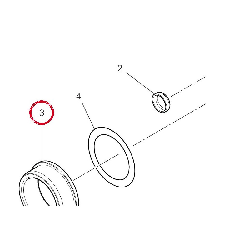 Anneau intérieur 70242611A — réf. 70242611A | Ducati Store