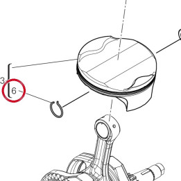 Anneau arret 12114441A — réf. 12114441A | Ducati Store