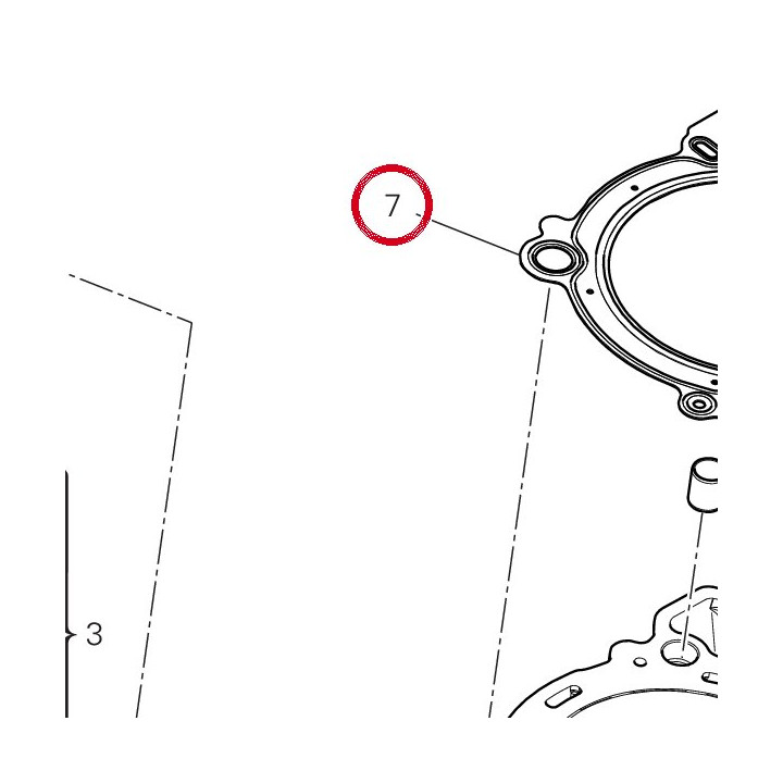 Joint coulasse 78611761A — réf. 78611761A | Ducati Store