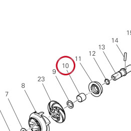Douille D'Étanchéité pompe — réf. 71118011A | Ducati Store