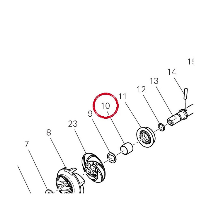 Douille D'Étanchéité pompe — réf. 71118011A | Ducati Store