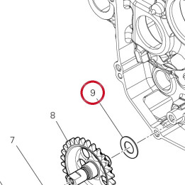 Rondelle butee 85212681A — réf. 85212681A | Ducati Store
