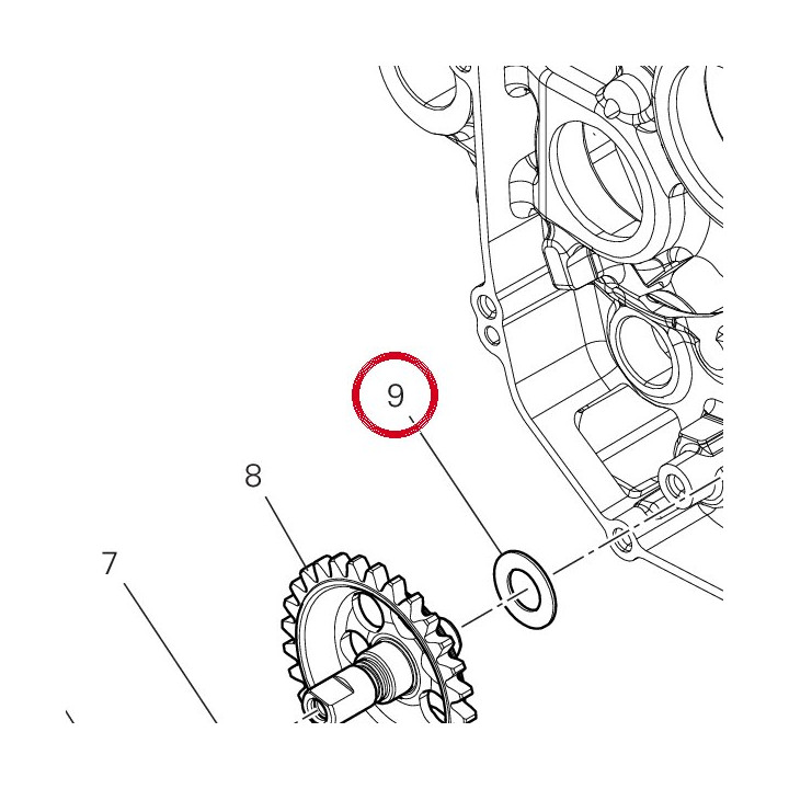 Rondelle butee 85212681A — réf. 85212681A | Ducati Store