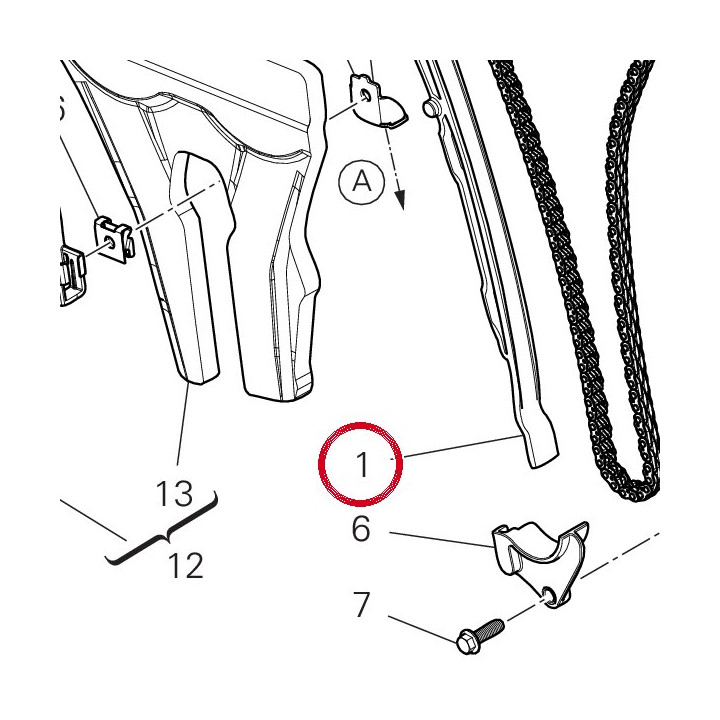 Tendeur complet fixe — réf. 44740231A | Ducati Store