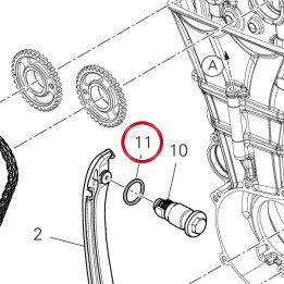 Joint goujon tendeur — réf. 78740041A | Ducati Store