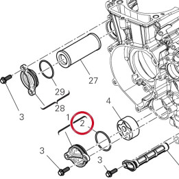 Joint torique 88643402A — réf. 88643402A | Ducati Store