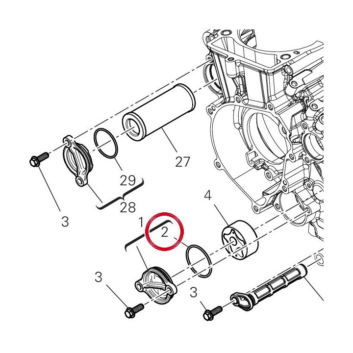 Joint torique 88643402A — réf. 88643402A | Ducati Store