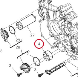 Rotor pompe à huile — réf. 17420851A | Ducati Store