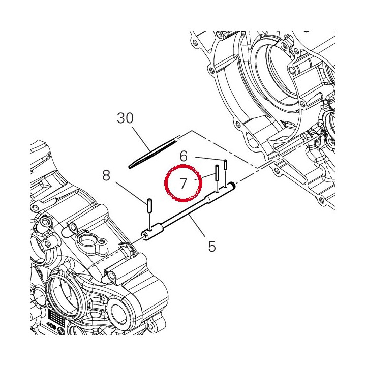 Rouleau 70450171A — réf. 70450171A | Ducati Store