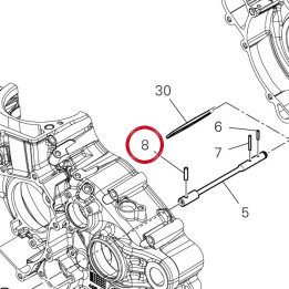 Rouleau 70450141A — réf. 70450141A | Ducati Store