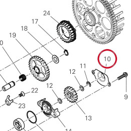 Tole pompe à huile complète — réf. 8271P501A | Ducati Store
