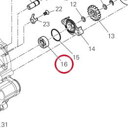 Rotor pompe à huile — réf. 17420841A | Ducati Store