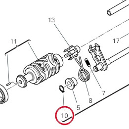 Circlip 88450361A — réf. 88450361A | Ducati Store