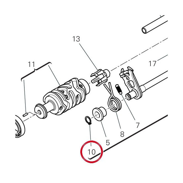 Circlip 88450361A — réf. 88450361A | Ducati Store