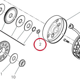 Rosette 85212651A — réf. 85212651A | Ducati Store