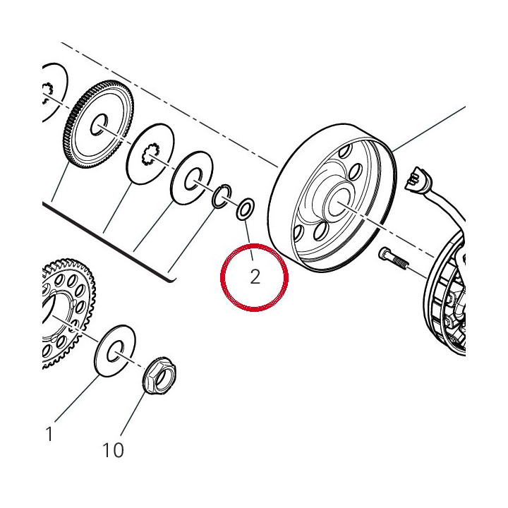 Rosette 85212651A — réf. 85212651A | Ducati Store