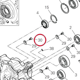 Vis tspei M6X12 720941616 — réf. 720941616 | Ducati Store