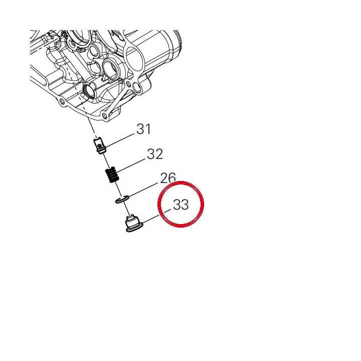 Bouchon 78011551A — réf. 78011551A | Ducati Store