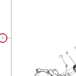 Assieme carter completo — réf. 225P3357A | Ducati Store