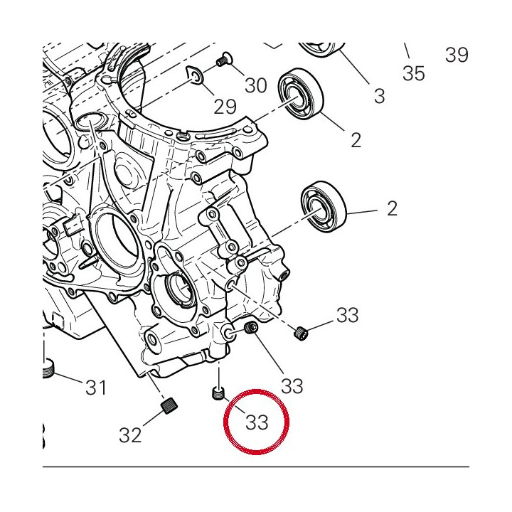 Bouchon 78011262A — réf. 78011262A | Ducati Store