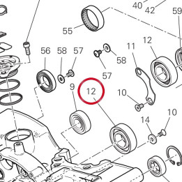 Roulement 751202567 — réf. 751202567 | Ducati Store