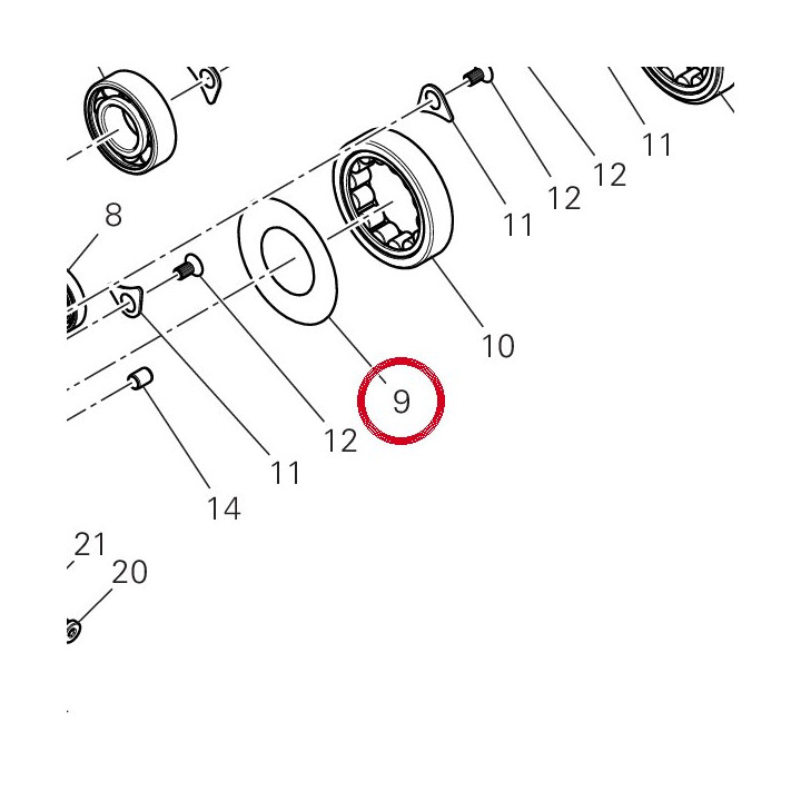 Rondelle butee 85215331B — réf. 85215331B | Ducati Store