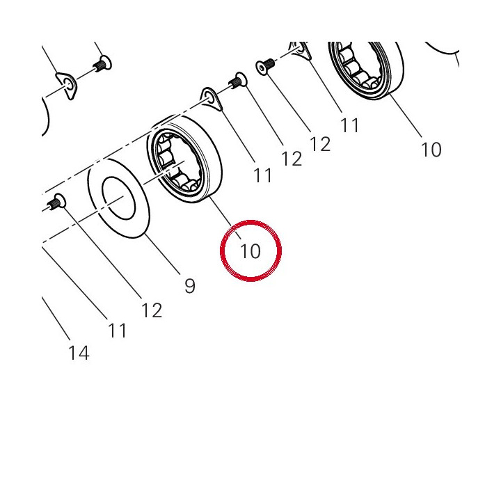 Roulement 70242601A — réf. 70242601A | Ducati Store