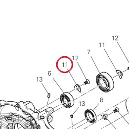 Plaque arret 82610471A — réf. 82610471A | Ducati Store