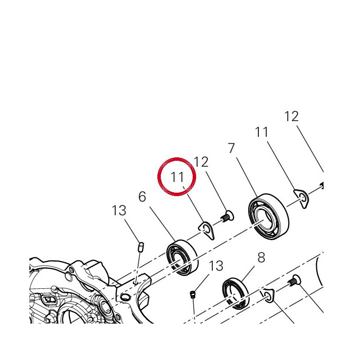 Plaque arret 82610471A — réf. 82610471A | Ducati Store