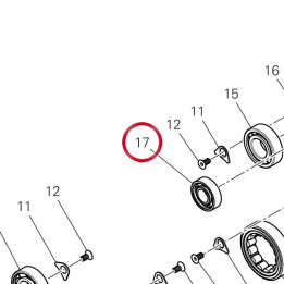 Roulement à billes 70250931B — réf. 70250931B | Ducati Store