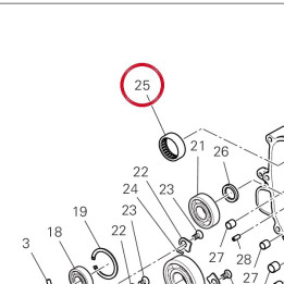 Douille à aiguilles — réf. 70241801A | Ducati Store