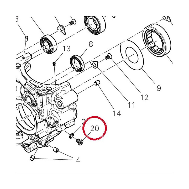 Bouchon 78050211A — réf. 78050211A | Ducati Store