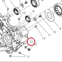 Joint en cuivre 85250821A — réf. 85250821A | Ducati Store