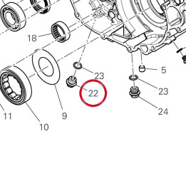 Bouchon vidange huile — réf. 89310321A | Ducati Store