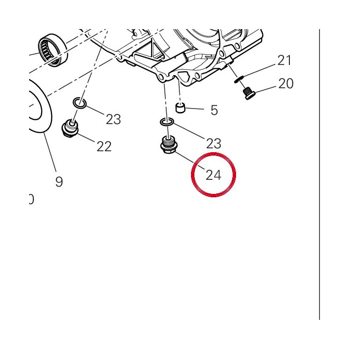 Bouchon 89310311A — réf. 89310311A | Ducati Store