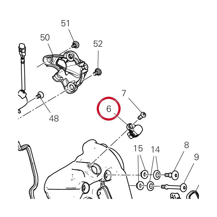 Capteur 55243341A — réf. 55243341A | Ducati Store