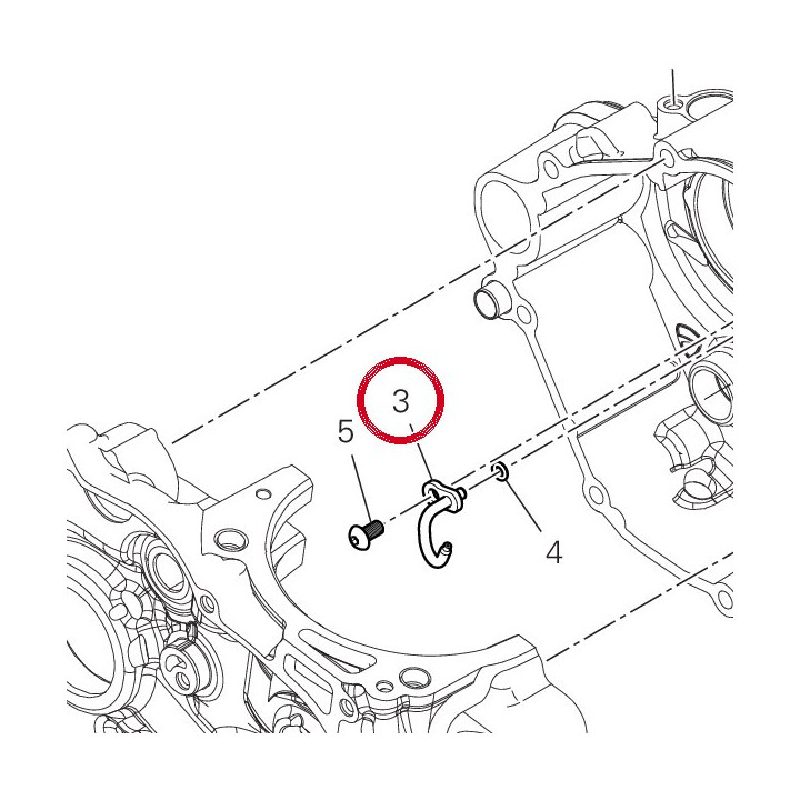 Tuyau huile 87513521B — réf. 87513521B | Ducati Store