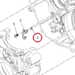 Joint torique 3.68X1.78 — réf. 88650131A | Ducati Store