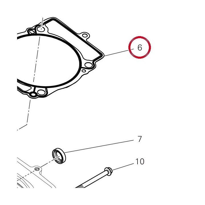 Joint 78611751A — réf. 78611751A | Ducati Store