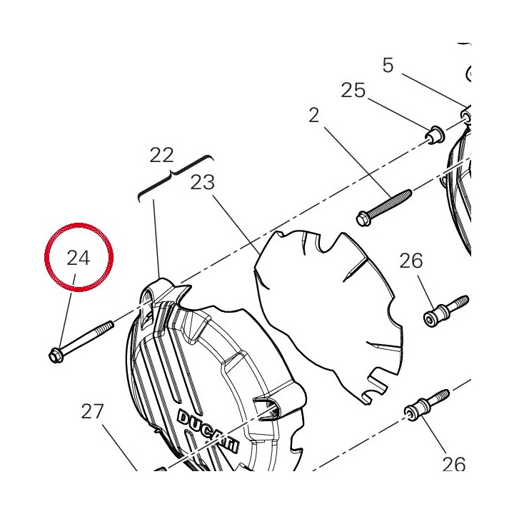 Vis 77253417C — réf. 77253417C | Ducati Store