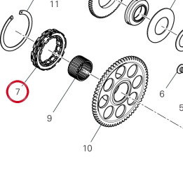 Roue libre 70140921A — réf. 70140921A | Ducati Store