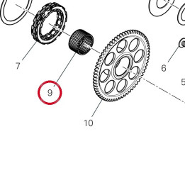 Roulement à aiguilles — réf. 70140911B | Ducati Store